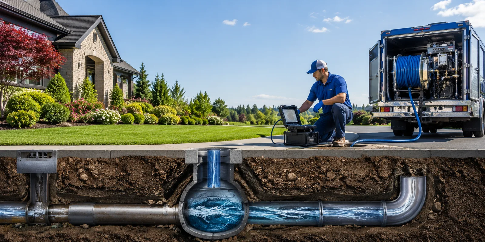 Drainage restoration information for Monterville, WV